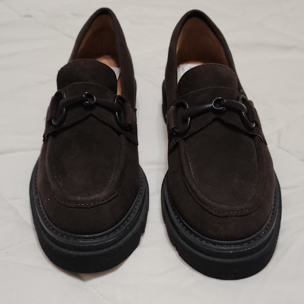 Sofft Women's Espresso Brown Suede Loafers